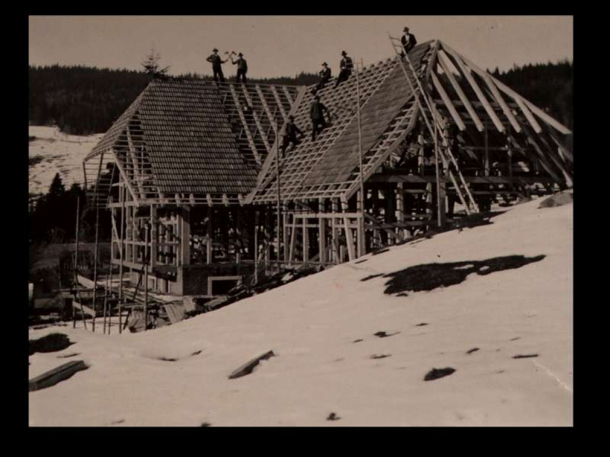 Bergkranz  1920 damals noch Zum Roten Kreuz  Todtmoos - Rütte
